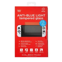 Accesorio FR-TEC Anti Blue Light Protector para Nintendo Switch OLED