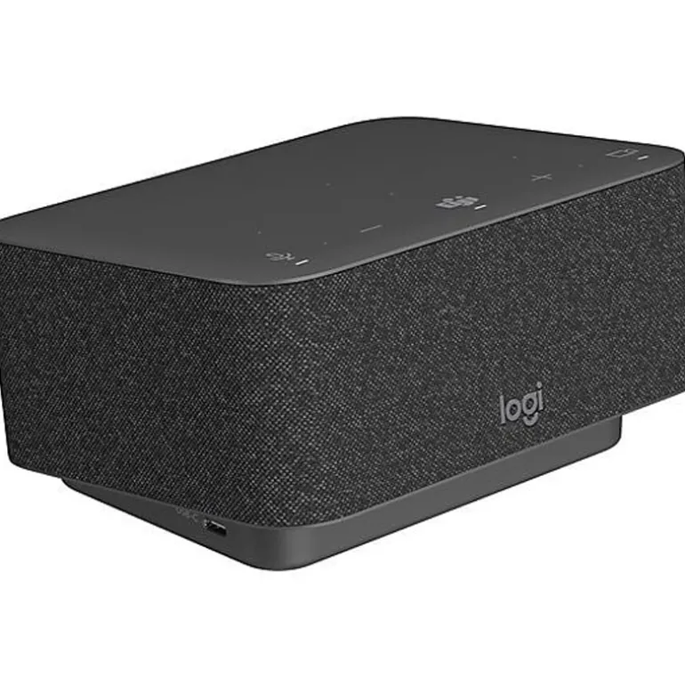 Accesorio Logitech Logi Dock Estación Base Para MeetUp Grafito