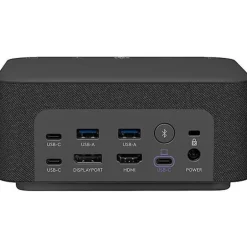 Accesorio Logitech Logi Dock Estación Base Para MeetUp Grafito