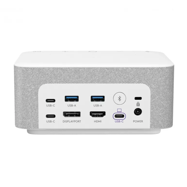 Accesorio Logitech Logi Dock Estación Base Para MeetUp Blanco Crudo
