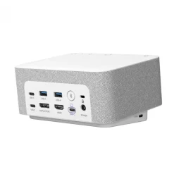 Accesorio Logitech Logi Dock Estación Base Para MeetUp Blanco Crudo
