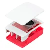 Accesorio Raspberry Carcasa Oficial Pi 5 Con Ventilador Blanco Rojo