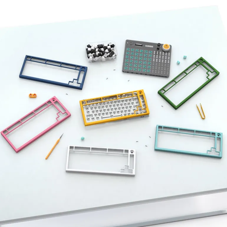 Accesorio Teclado Glorious PC Master Race GMMK PRO Top Frame Amarillo