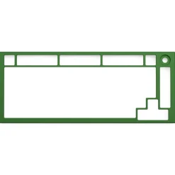 Accesorio Teclado Glorious PC Master Race GMMK PRO Top Frame Verde