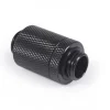 Adaptador Alphacool ES D-Plug 25.5mm M-M Negro