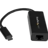 Adaptador de Red StarTech Adaptador USB 3.1 Type-C a Ethernet Gigabit Negro