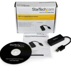 Adaptador de Red StarTech Tarjeta Red Externa NIC USB 3.0 a 1 Puerto Gigabit Ethernet