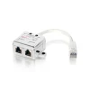 Adaptador Equip Cable Red RJ45 Cat5e 1 Macho a 2 Hembras