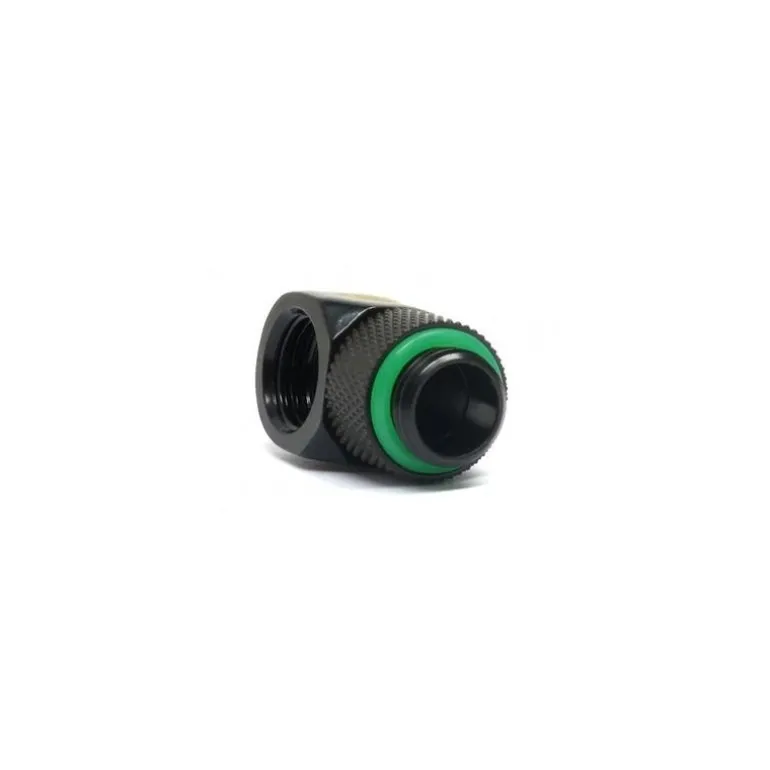 Adaptador G1/4" - Bitspower 90º Rotable "Matt Black"