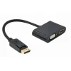 Adaptador Gembird HDMI M a VGA + HDMI