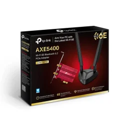 Adaptador Red  TP-Link Archer TXE75E AXE5400 PCI Express Wi-Fi 6E Bluetooth 5.2 MU-MIMO
