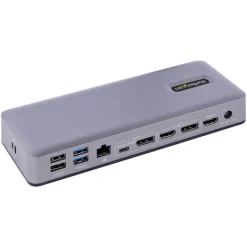 Adaptador Startech.com Multipuerto USB-C a DP HDMI USB-A