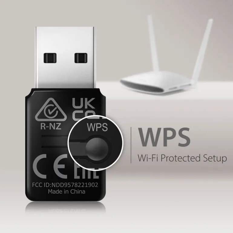 Adaptador WiFi USB Edimax EW-7722UTN V3 WiFi 4