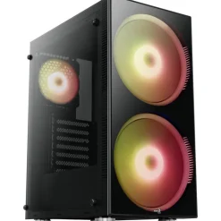 Aerocool Python RGB Cristal Templado - Caja/Torre