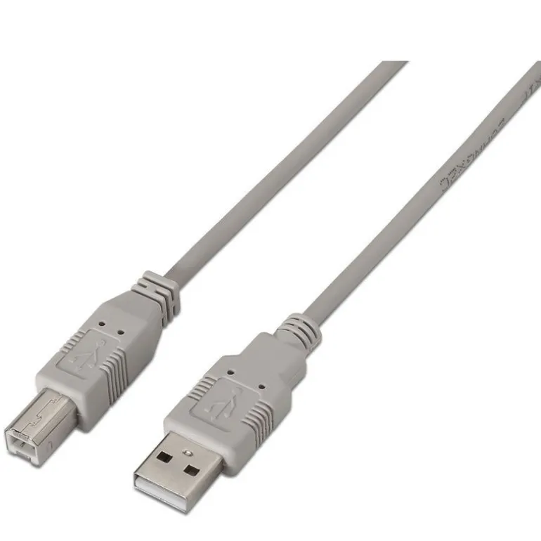 Aisens USB (A) a USB (B) 1.8 m Beige - Cable USB Impresora