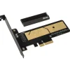 Akasa M.2 PCIe 3.0 x4 NVMe a PCIe x4 - Adaptador M.2