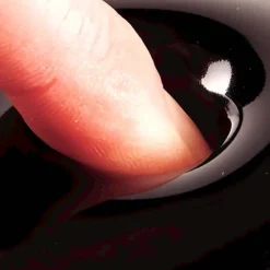 Alfombrilla Fellowes Gel Crystal Negro