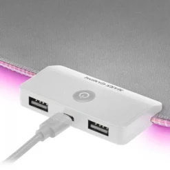 Alfombrilla Mars Gaming MMPRGB2 RGB XXL Plata