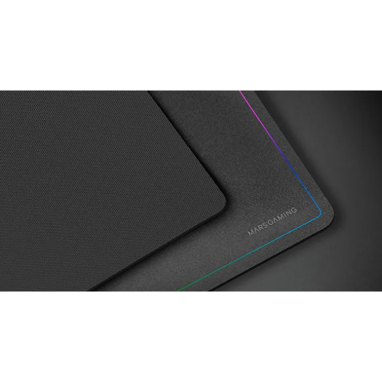Alfombrilla Mars Gaming MMP124 De Ratón Rainbow Negro