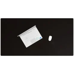 Alfombrilla Phoenix Eleganza Cuero 125x 64.5cm Base Corcho Negro