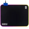 Alfombrilla Sparco SPMousepad Gaming RGB Negro