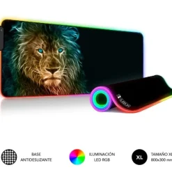 Alfombrilla Subblim SUBMP-02RGB10 LED RGB XL