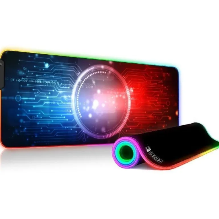 Alfombrilla Subblim SUBMP-02RGB12 LED RGB XL