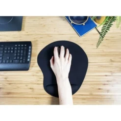 Alfombrilla Trust BigFoot XL Para Ratón Ergonómica Negro