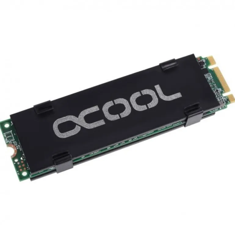 Alphacool HDX M.2 80mm M01 Negro - Disipador M.2