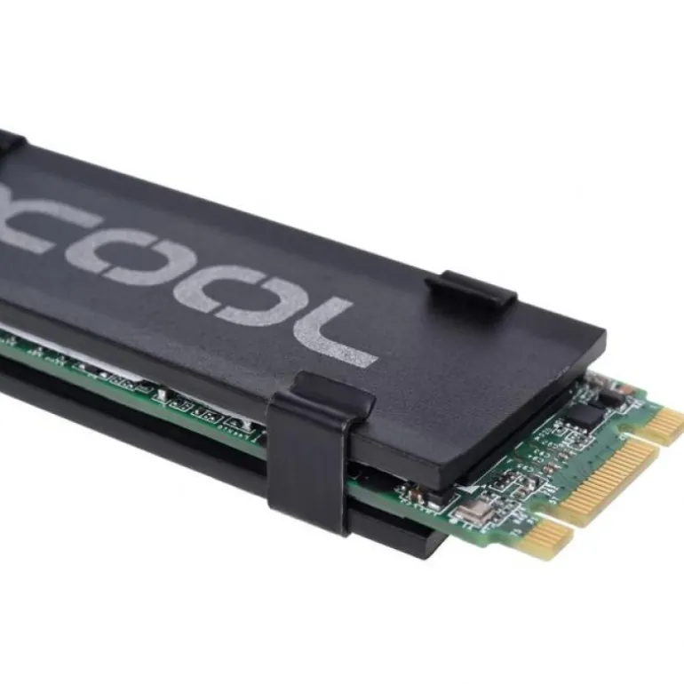 Alphacool HDX M.2 80mm M01 Negro - Disipador M.2