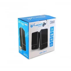 Altavoces 3GO W400 2.0 14W USB Negro