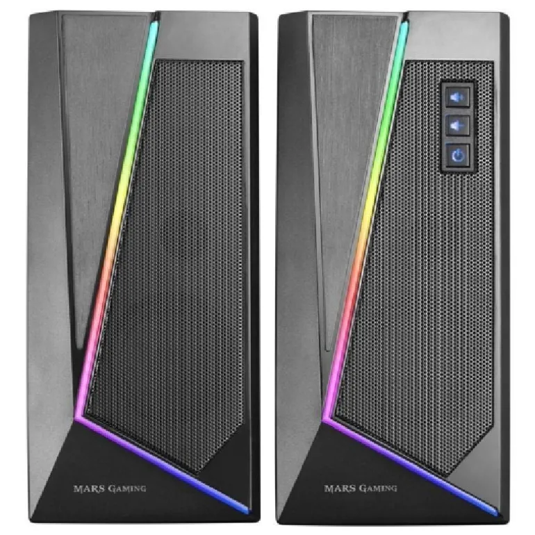 Altavoces Mars Gaming MS7 2.0 20W RGB Bluetooh 5.0 Negro