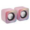 Altavoces Mars Gaming MSCUBE 8W Rosa