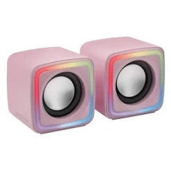 Altavoces Mars Gaming MSCUBE 8W Rosa