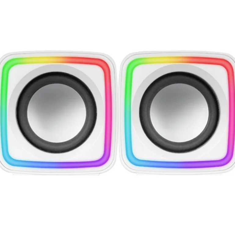 Altavoces Mars Gaming MSCUBE 8W Blanco