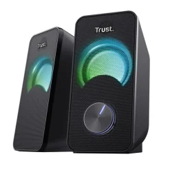 Altavoces Trust Arys Compact RGB 12W 2.0 Negro