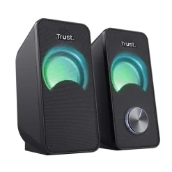 Altavoces Trust Arys Compact RGB 12W 2.0 Negro