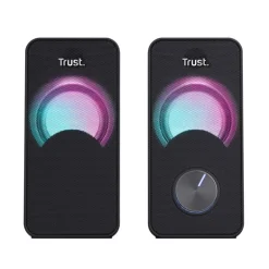 Altavoces Trust Arys Compact RGB 12W 2.0 Negro