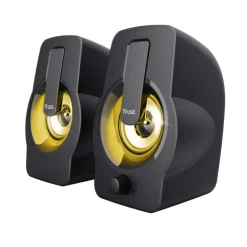 Altavoces Trust Gemi RGB 12W 2.0 Negro