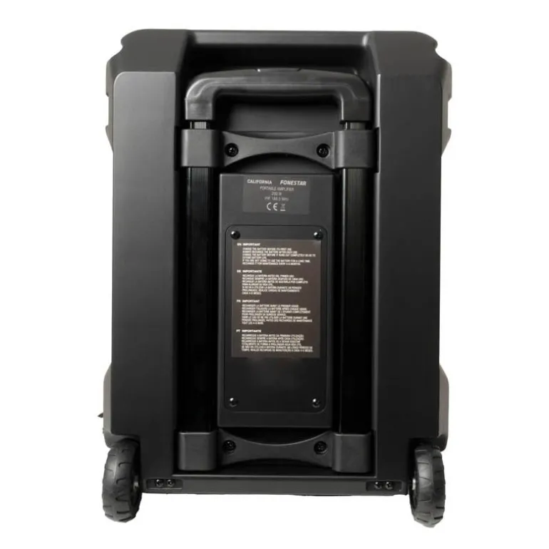 Altavoz Fonestar California 200W Micrófono Inalámbrico VHF