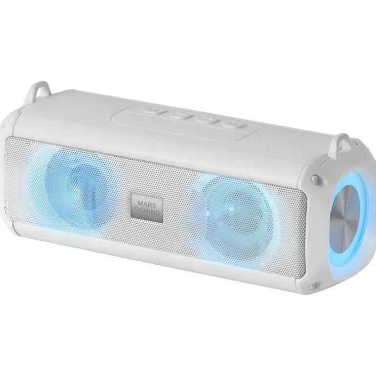 Altavoz Mars Gaming MSB-XTW 20W RGB Bluetooth 5.3 Blanco