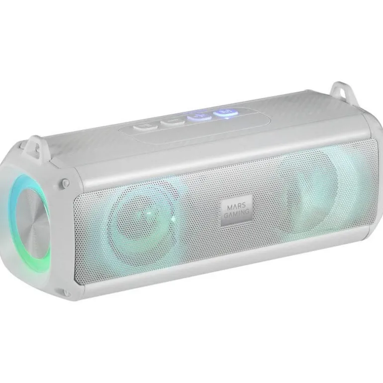 Altavoz Mars Gaming MSB-XTW 20W RGB Bluetooth 5.3 Blanco