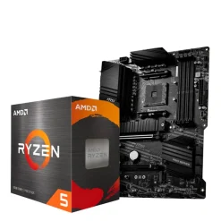 AMD Ryzen 5 5600X 4.6GHz Boxed + MSI B550-A PRO