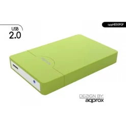 Approx appHDD09GP Verde - Carcasa