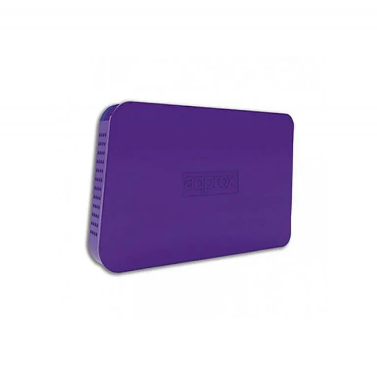Approx Enclosure 2.5" USB 2.0 Púrpura - Carcasa Disco Duro