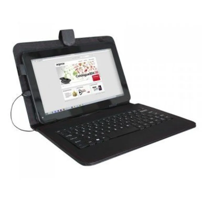 Approx Funda 9.7" + Teclado Negro - Funda Tablet