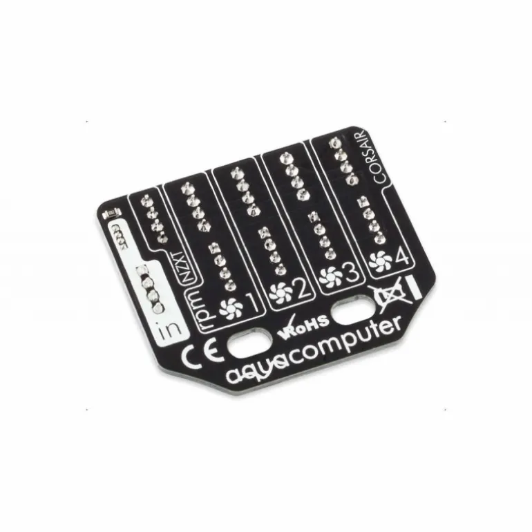 Aqua Computer RGBpx Splitty4 - Accesorio Ventilador