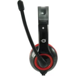 Auriculares Conceptronic Chat / Videoconferencias / USB Rojo