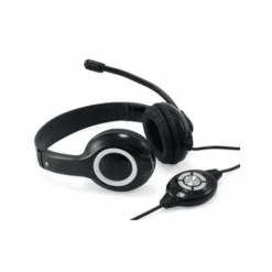 Auriculares Conceptronic Chat / Videoconferencias / USB Negro