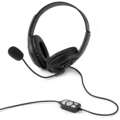Auriculares Coolbox CoolChat U1 USB Negro